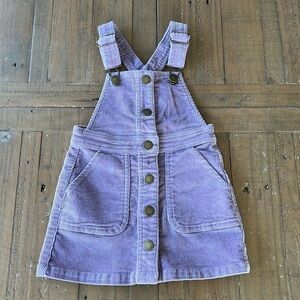Jamie Kay Grace purple corduroy jumper dress